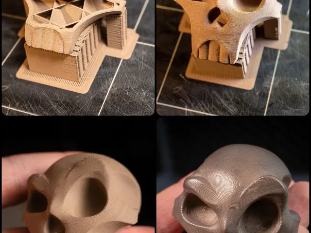 Stylized skull