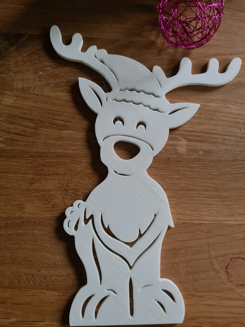 Rudolph the Reindeer by GCodePrintr | Download free STL model ...