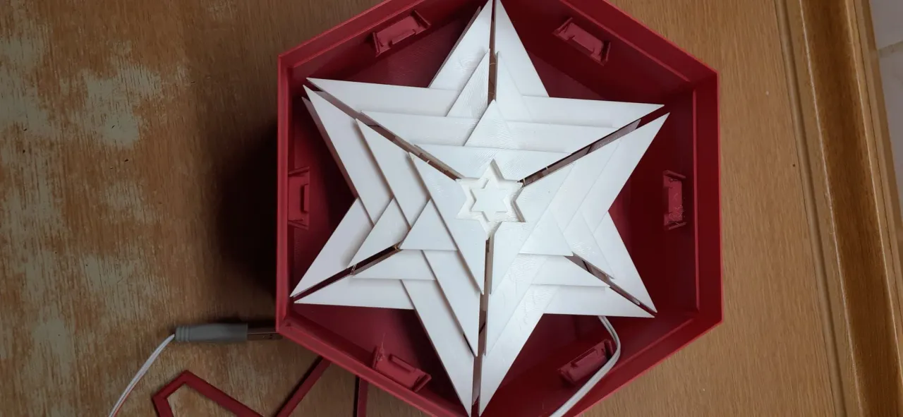 Weihnachtsstern beleuchtet by Ben | Download free STL model | Printables.com