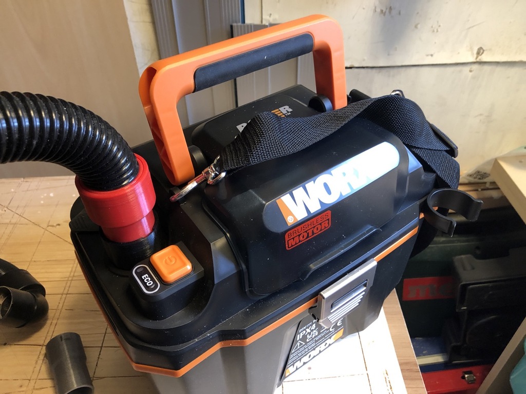 Worx vacuum to osVAC adapter shopvac WX031.9