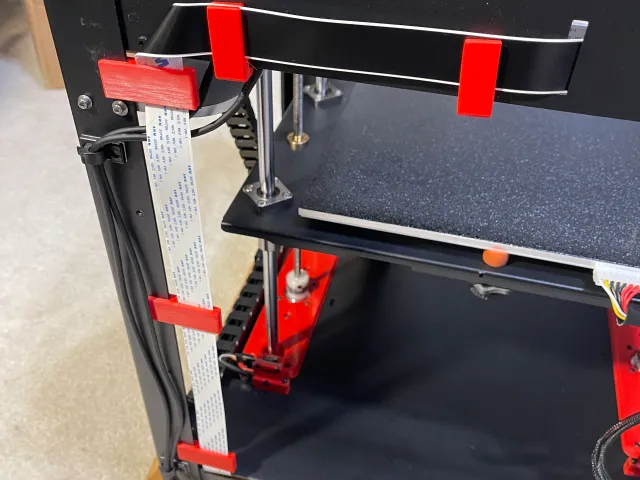 Qidi X-Max (X-Plus) Ribbon Cable Clips