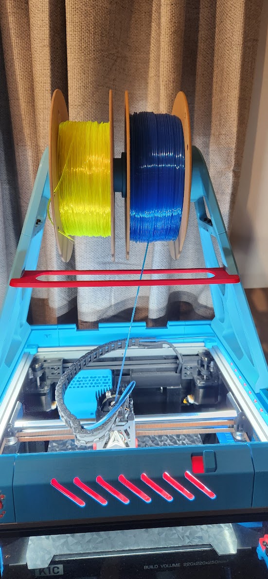 K1C & K1 - Dual Spool over head mount (For TPU and Manual Colour changes) — miniatura 15