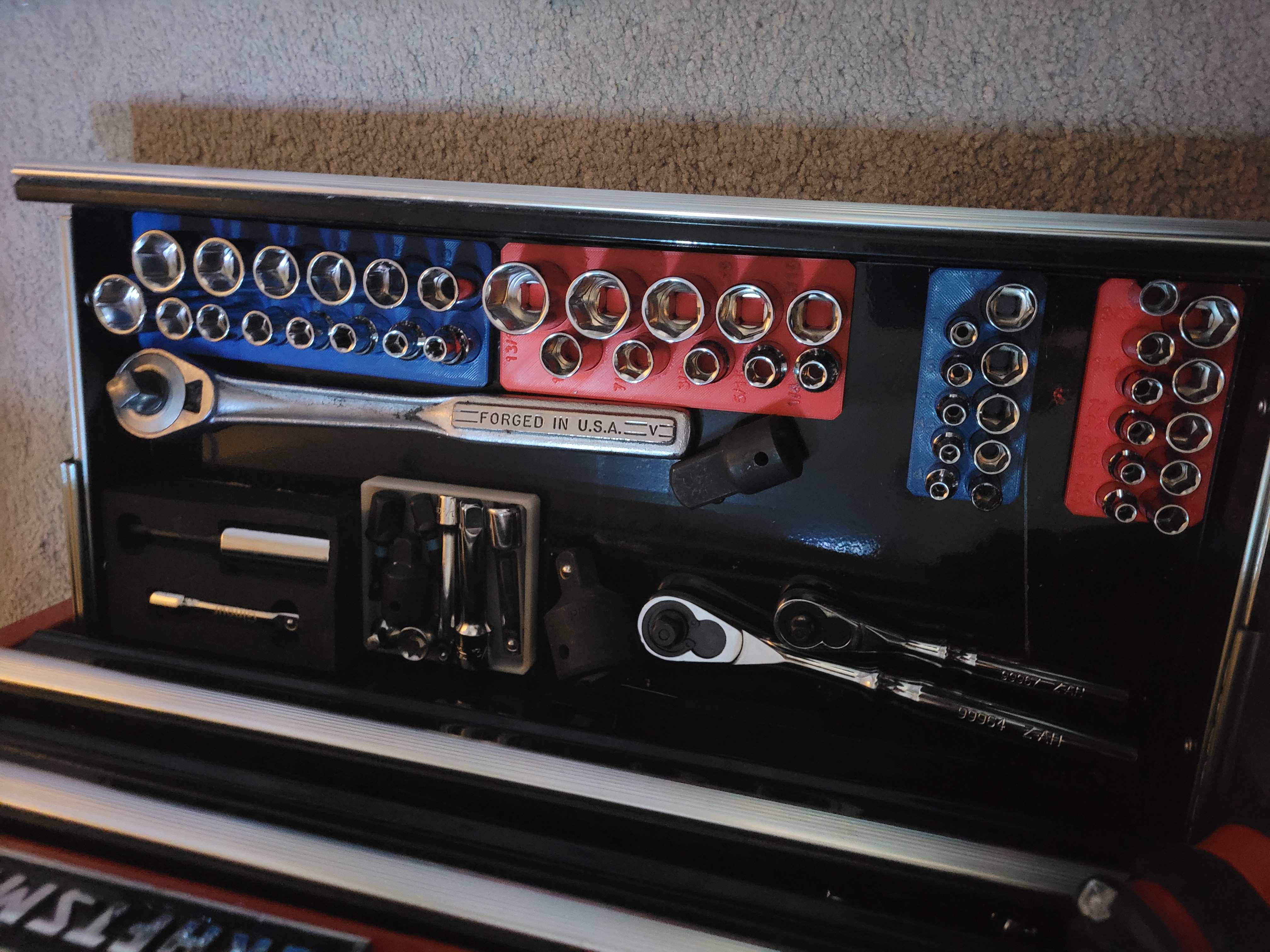Craftsmen Tool Box Socket Organizer