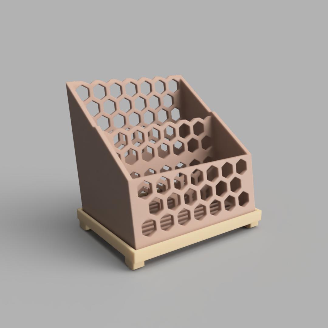 Sponge holder (airy design) by Laguite Download free STL model
