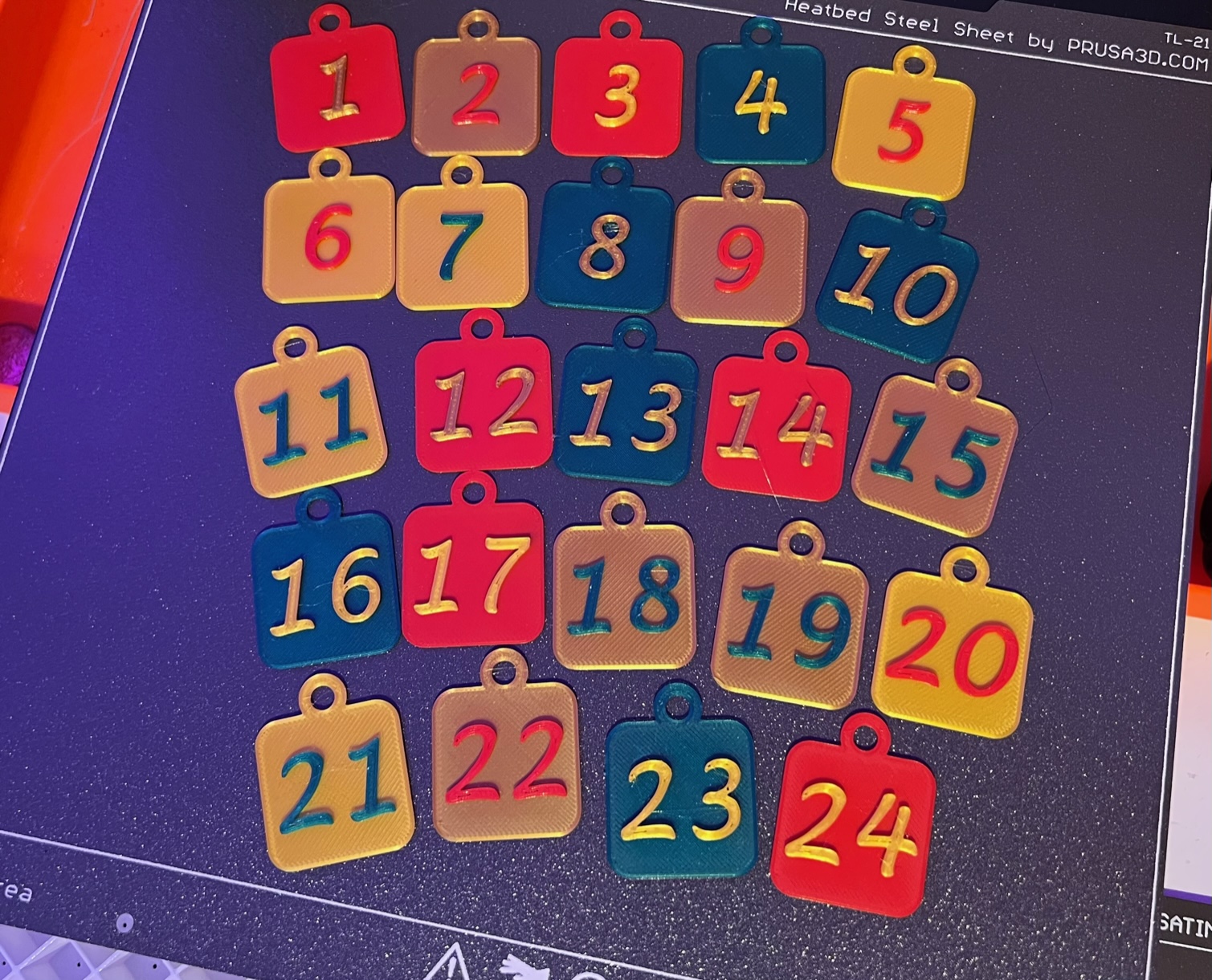 Simple Tags for an Advent Calendar