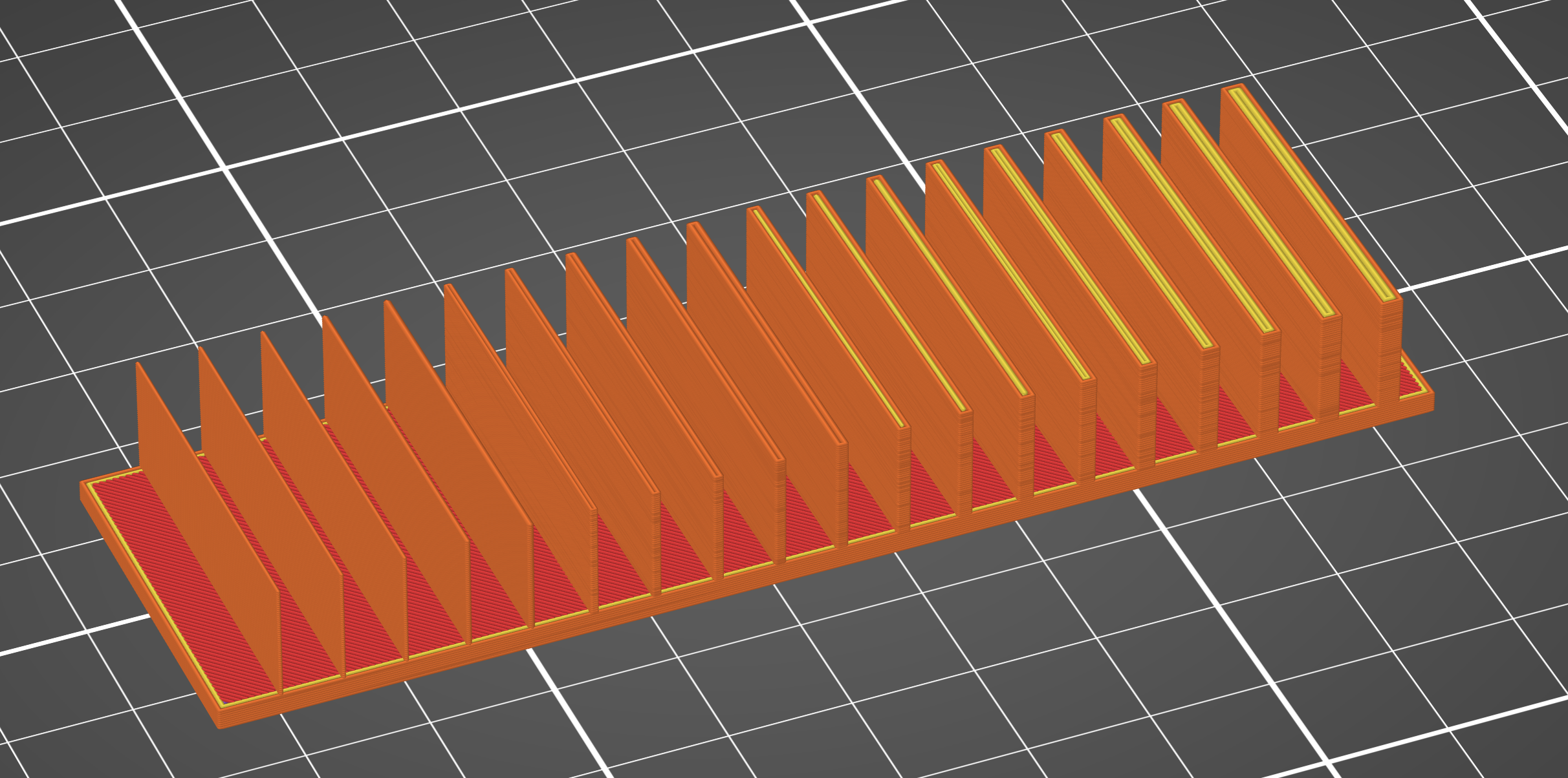Test Model for thin Walls / Test für dünne Wände