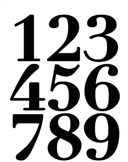 Numbers by M1C2 | Download free STL model | Printables.com