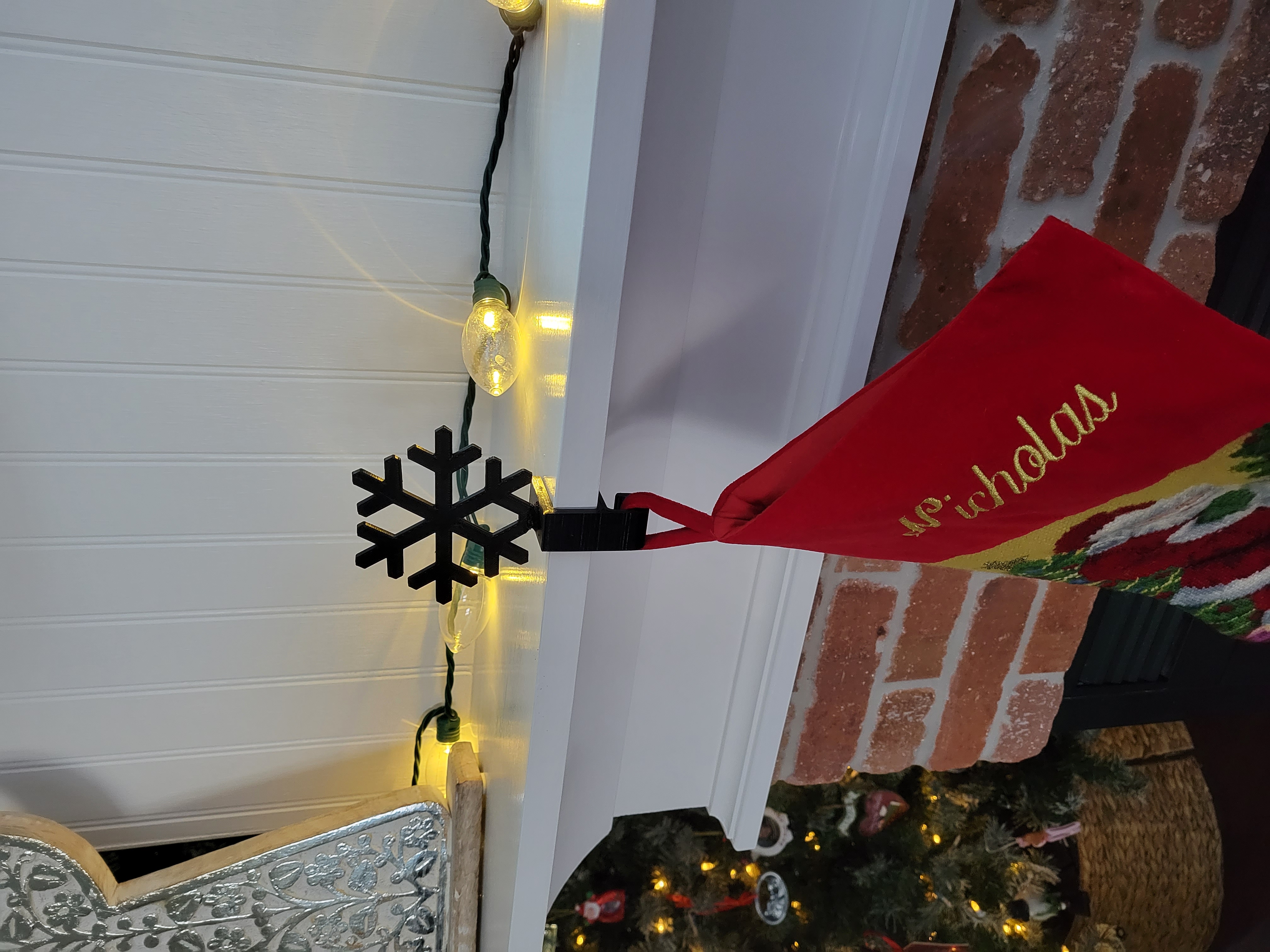 Miniatura 4 do modelo 3D Decorative stocking hooks