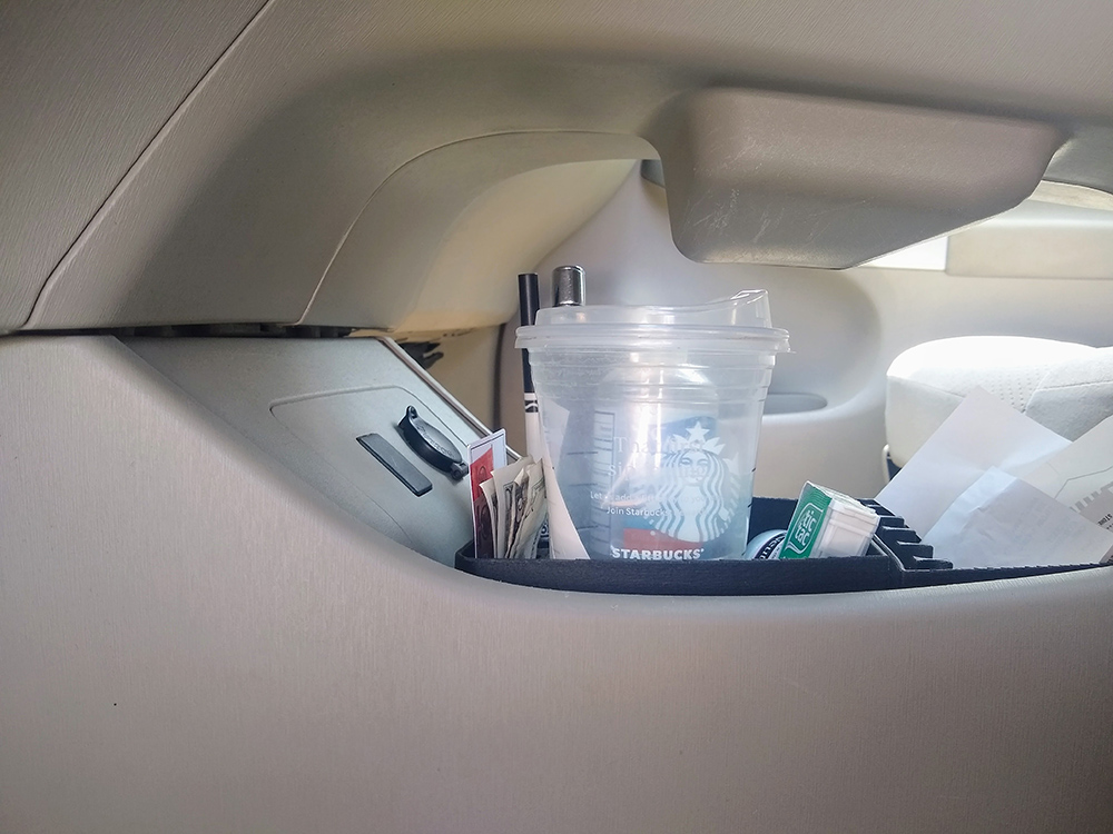 2011 Prius Gen 3 Center Console Insert (Cup Holder & Coin Organizer