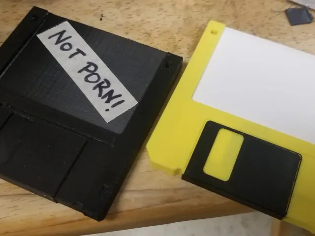 3.5" Floppy Disk US Paper Money Wallet