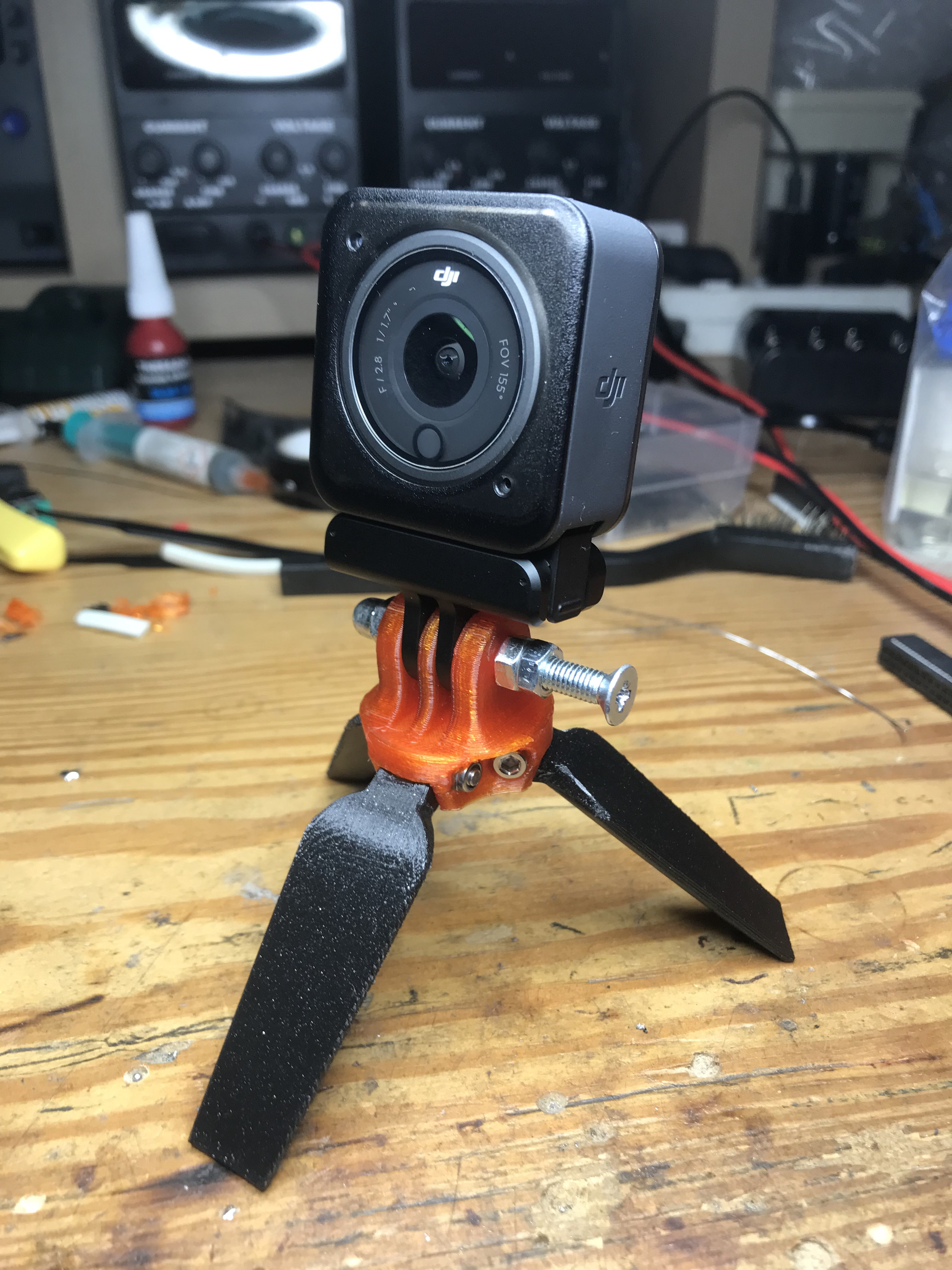 Mini tripod for action cameras (dji action 2, gopro, insta360)