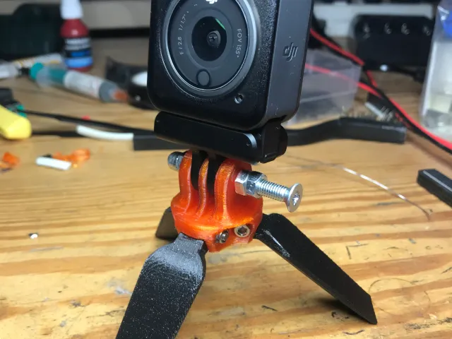 Mini tripod for action cameras (dji action 2, gopro, insta360)