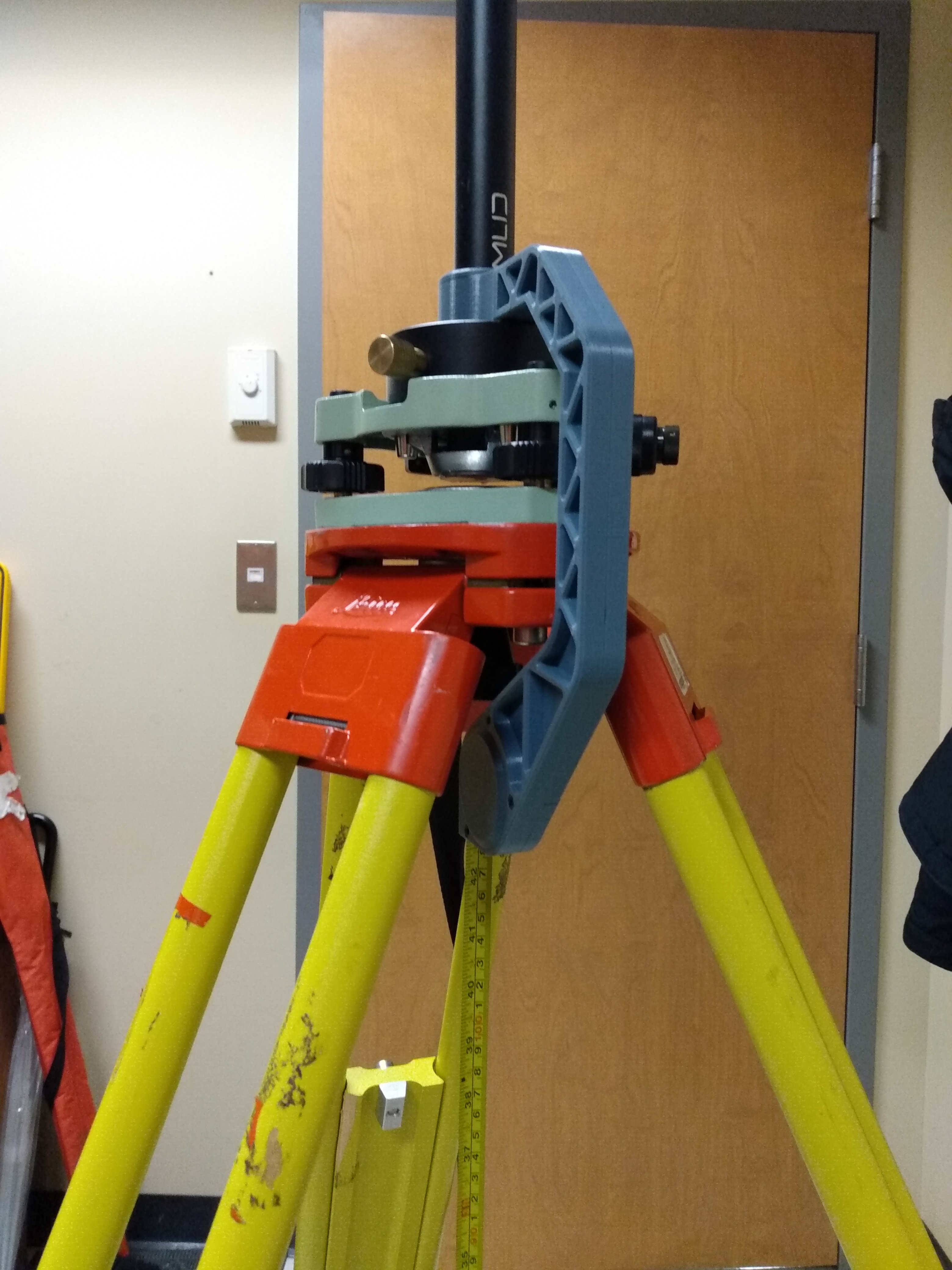 Measuring tape for GNSS tripod