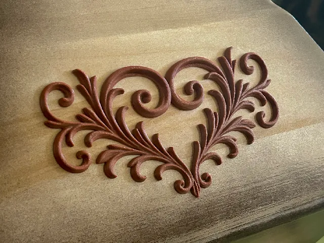 relief heart 2 symbol model