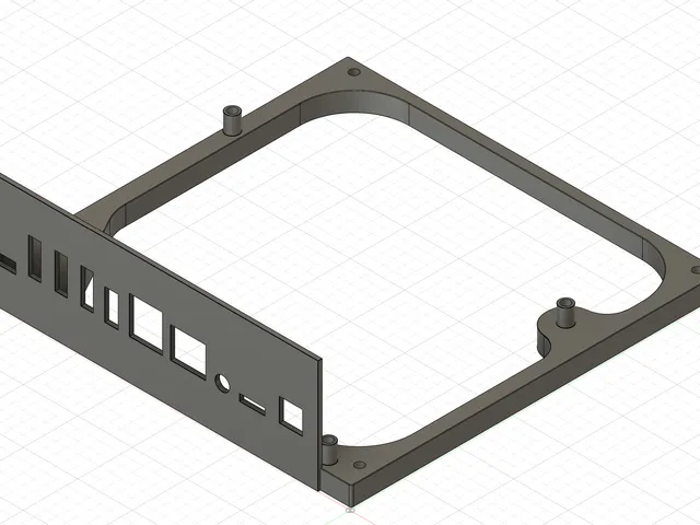 CM3588 Plus To MicroITX Adaptor Plate