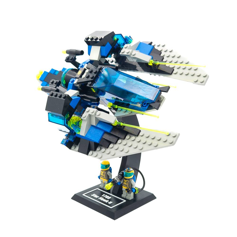Display Stand for LEGO Space Unitron 1789 Star Hawk II