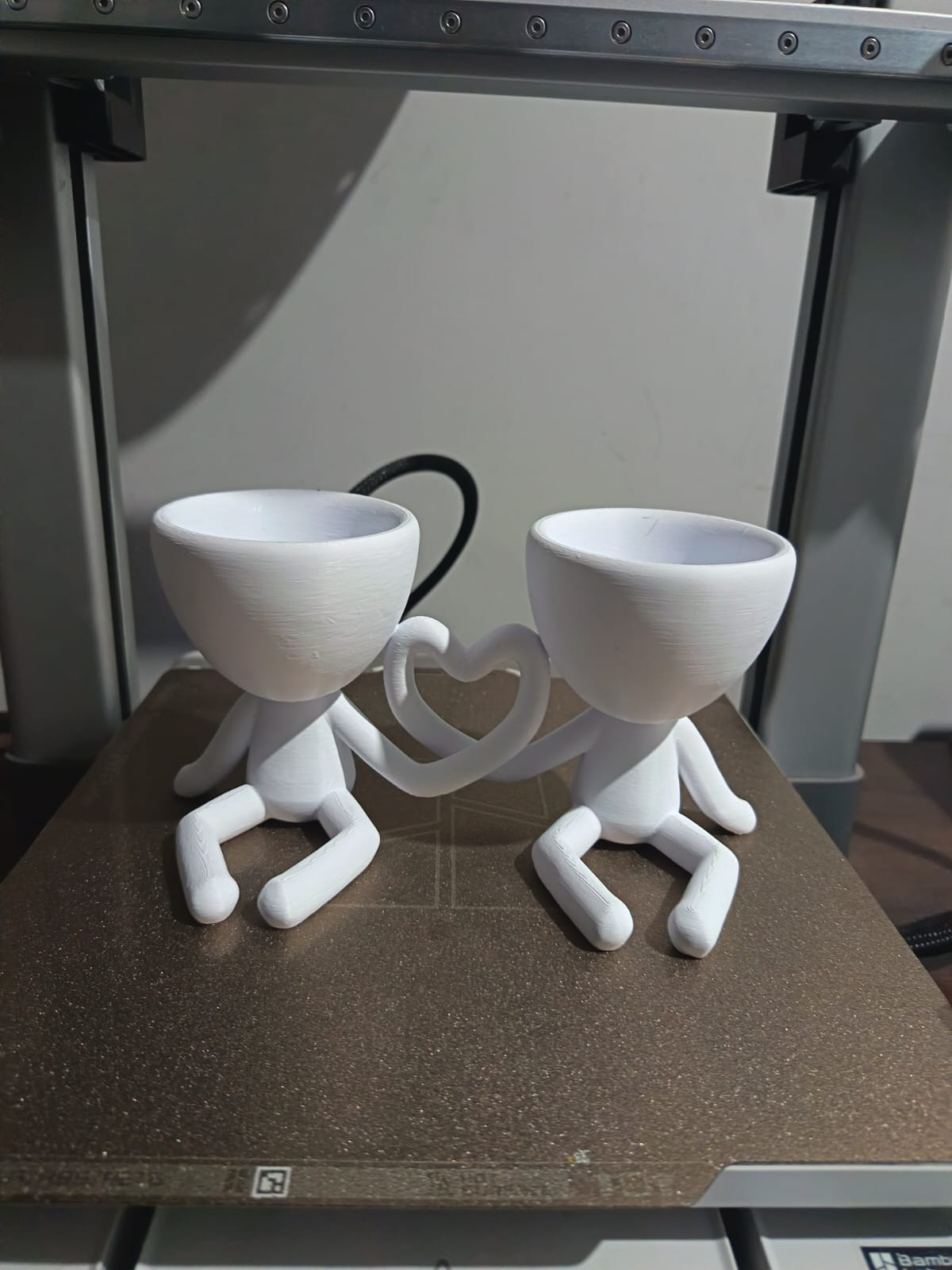 Macetero de pareja