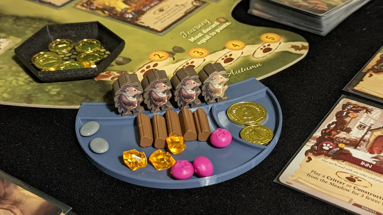 Everdell Player Resource Tray por Jamehz | Descargar modelo STL