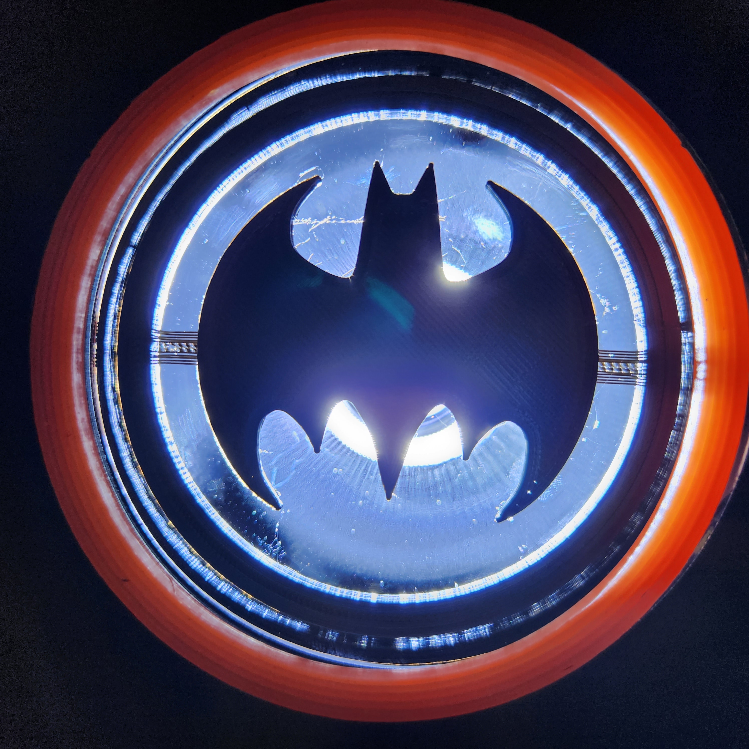 Miniatura 3 do modelo 3D Bat Signal for flashlight
