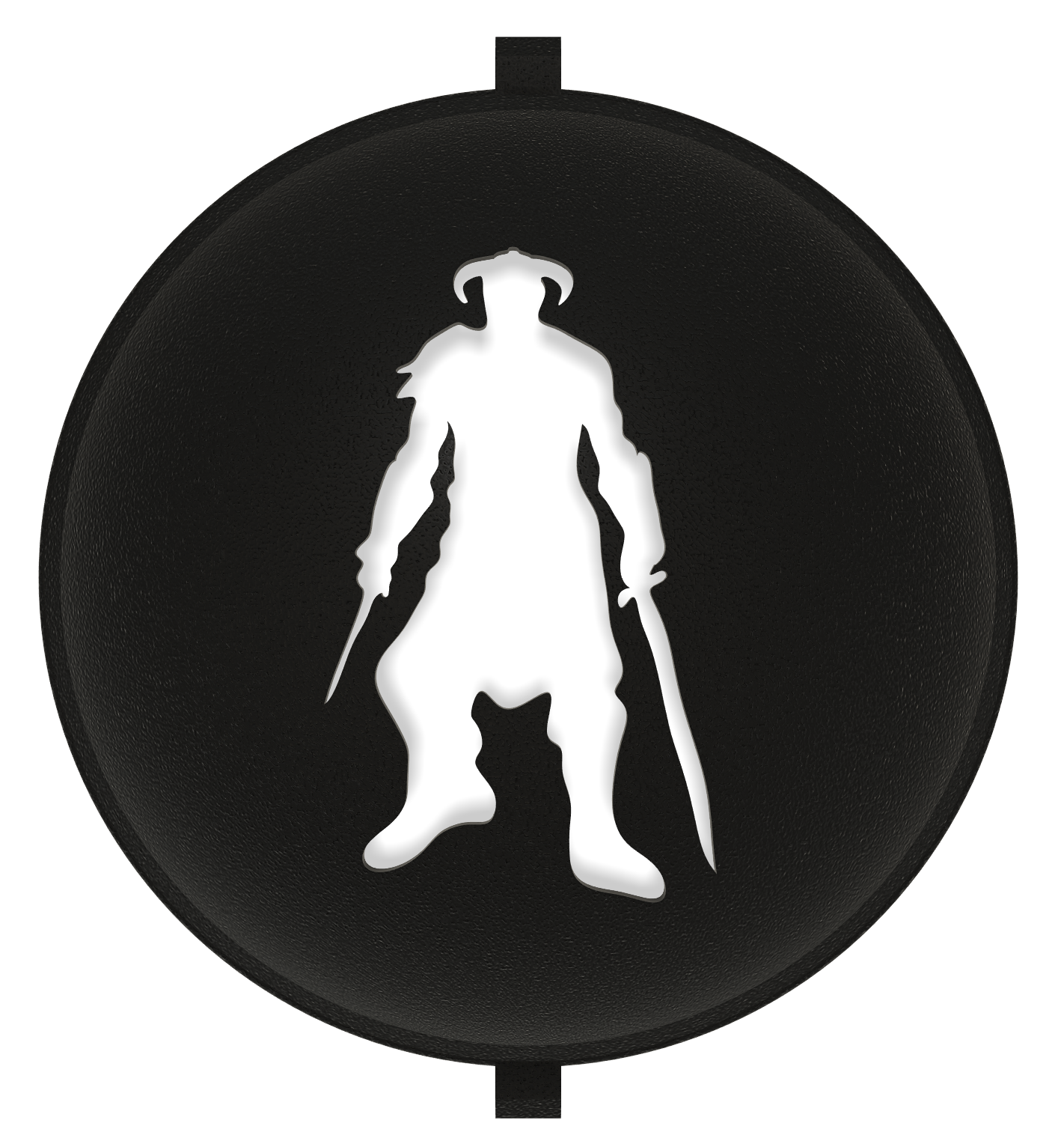 Golf - Golf Ball Stencil - Insert - Skyrim - Warrior - Spray Only