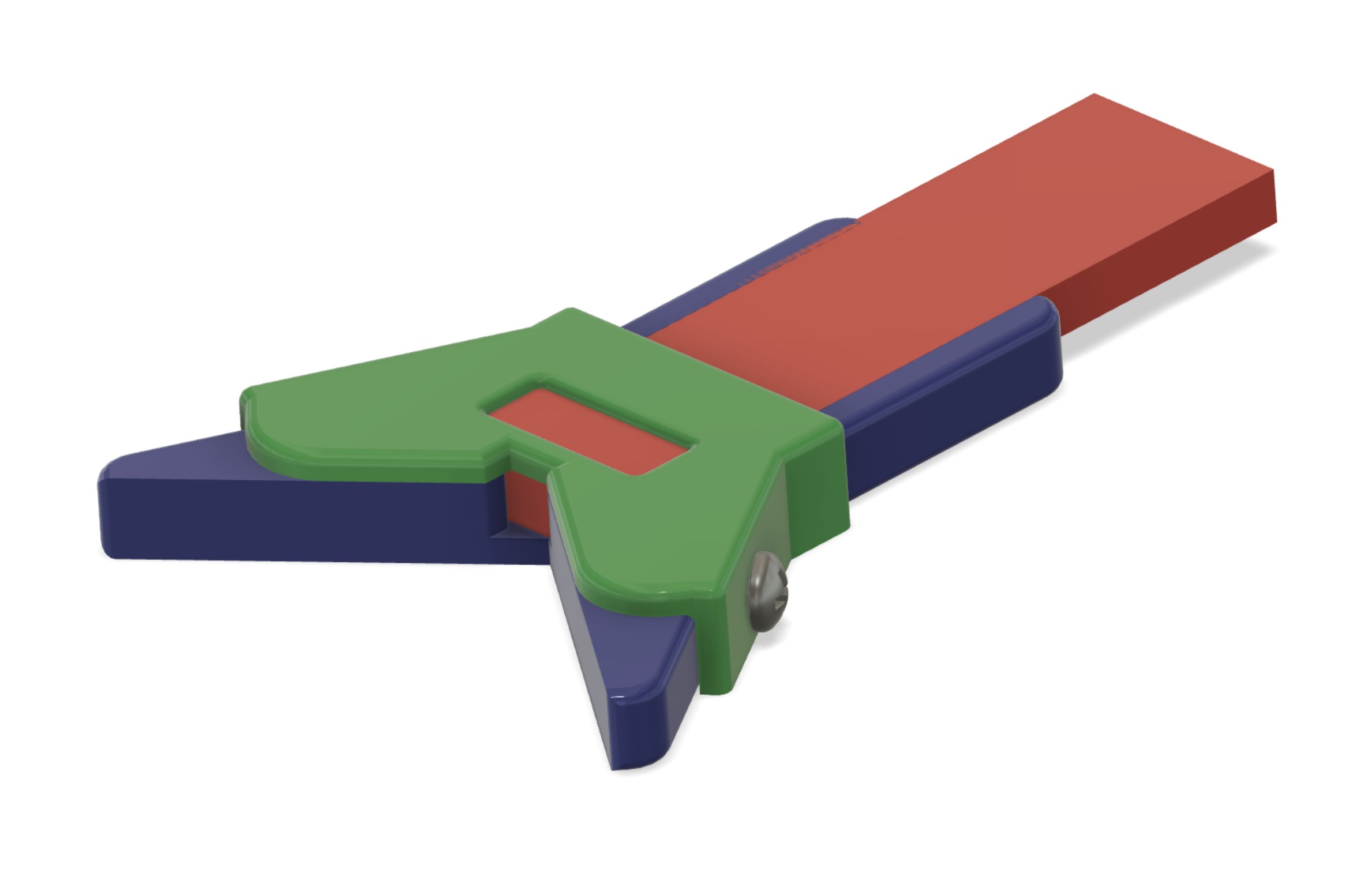 Radius gauge, no maths (almost). 2 versions by Klave Download free