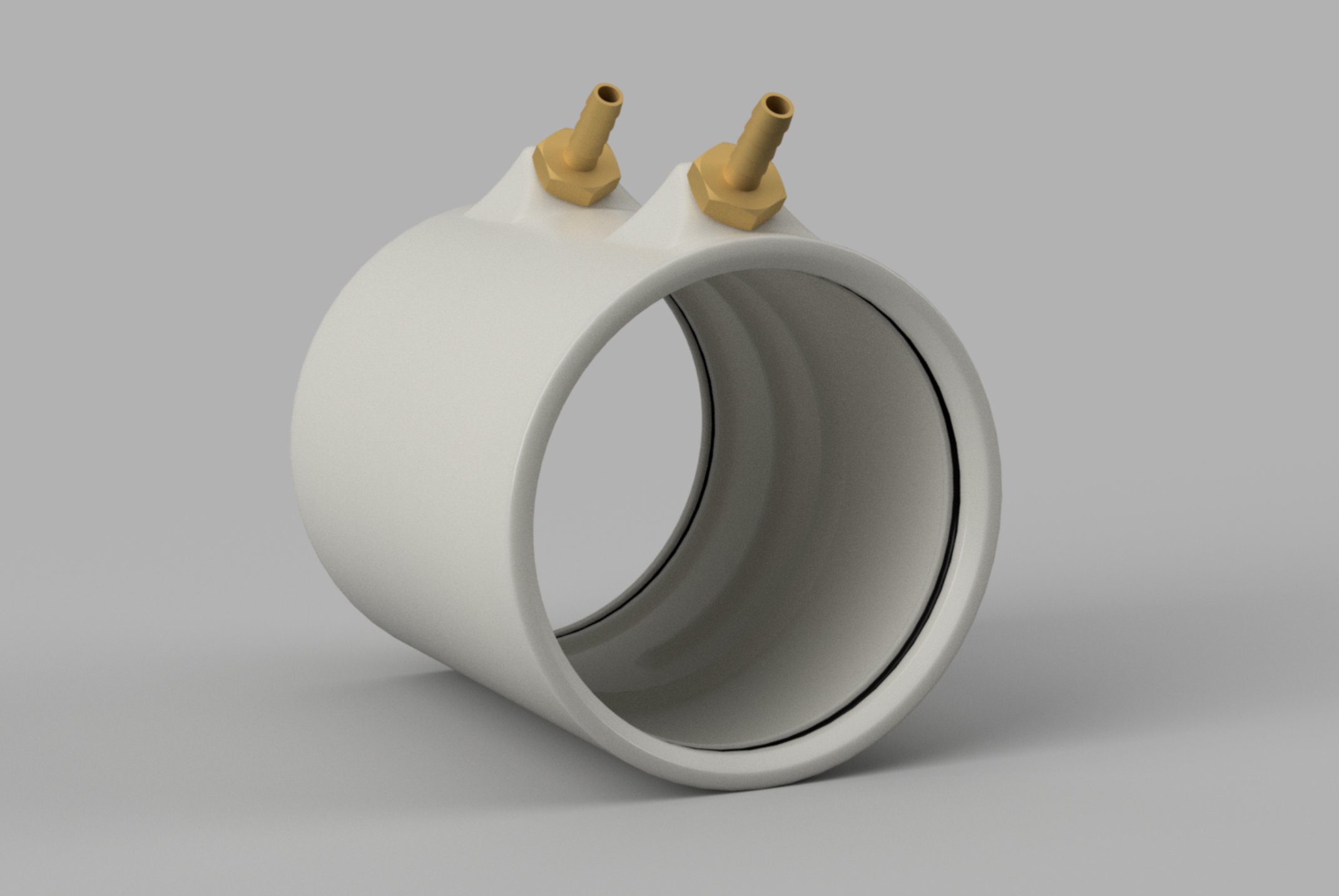 Water cooling jacket for 107mm brushless motor by Cederb Download