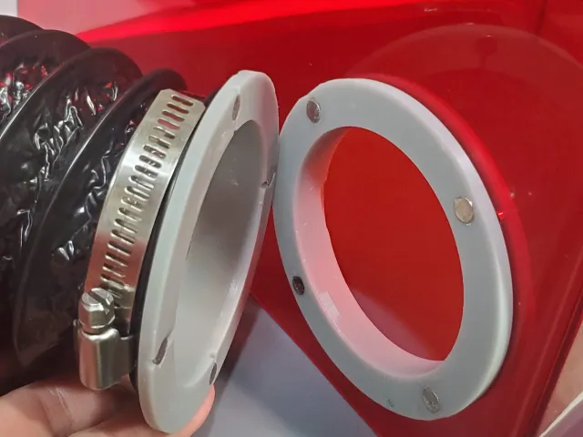 Elegoo Saturn 2 Magnetic Exhaust Port for 3" Hose