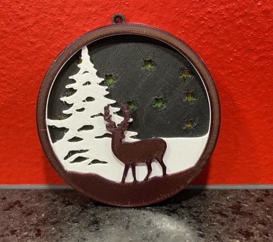 Christmas deer