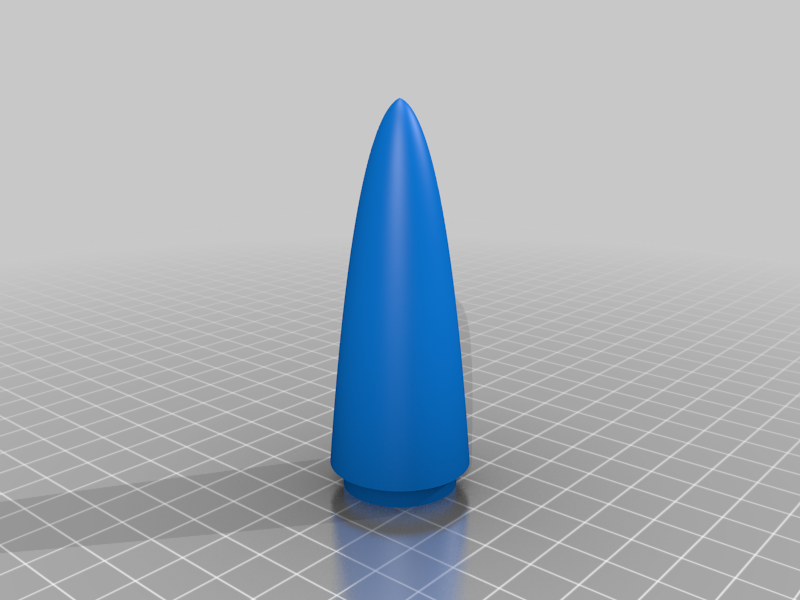 Miniatura 6 do modelo 3D simple rocket