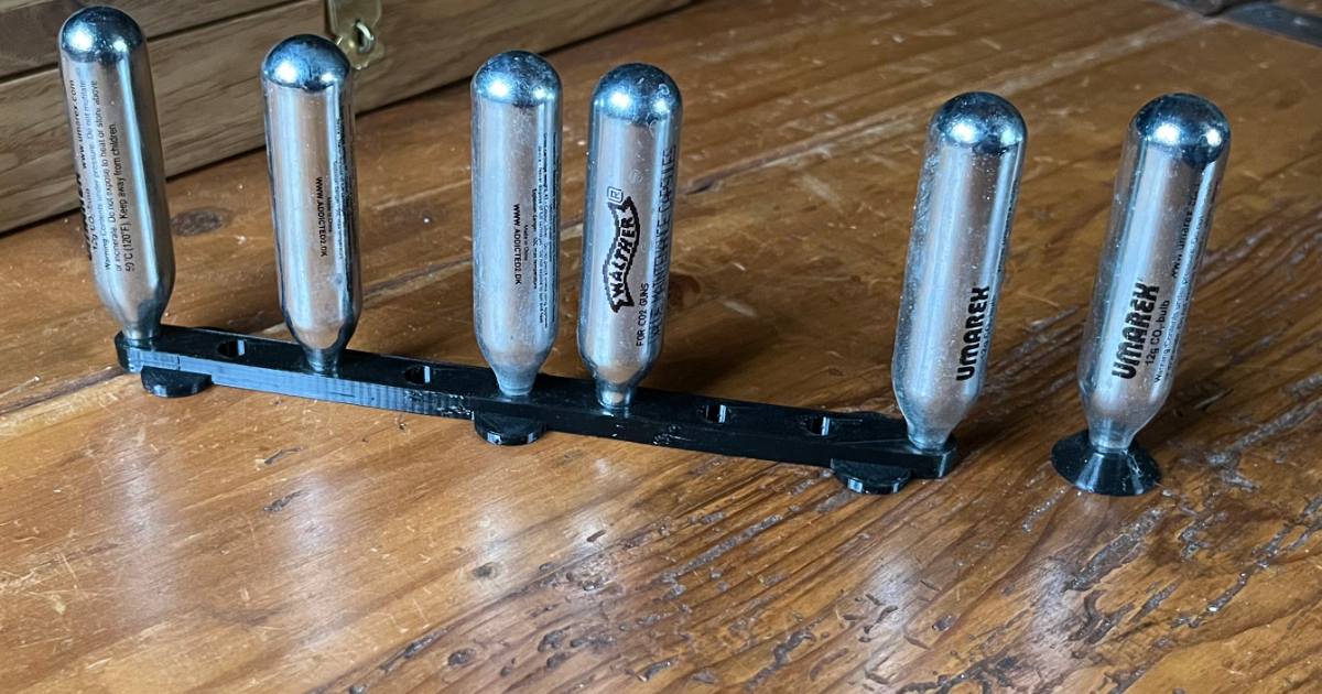 Shooting target 12g CO2 cartridges by tmicke Download free STL