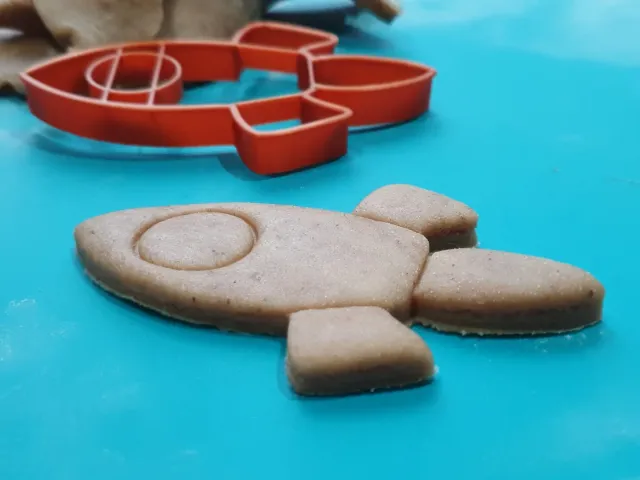 🚀 Spaceship / rocket cookie cutter