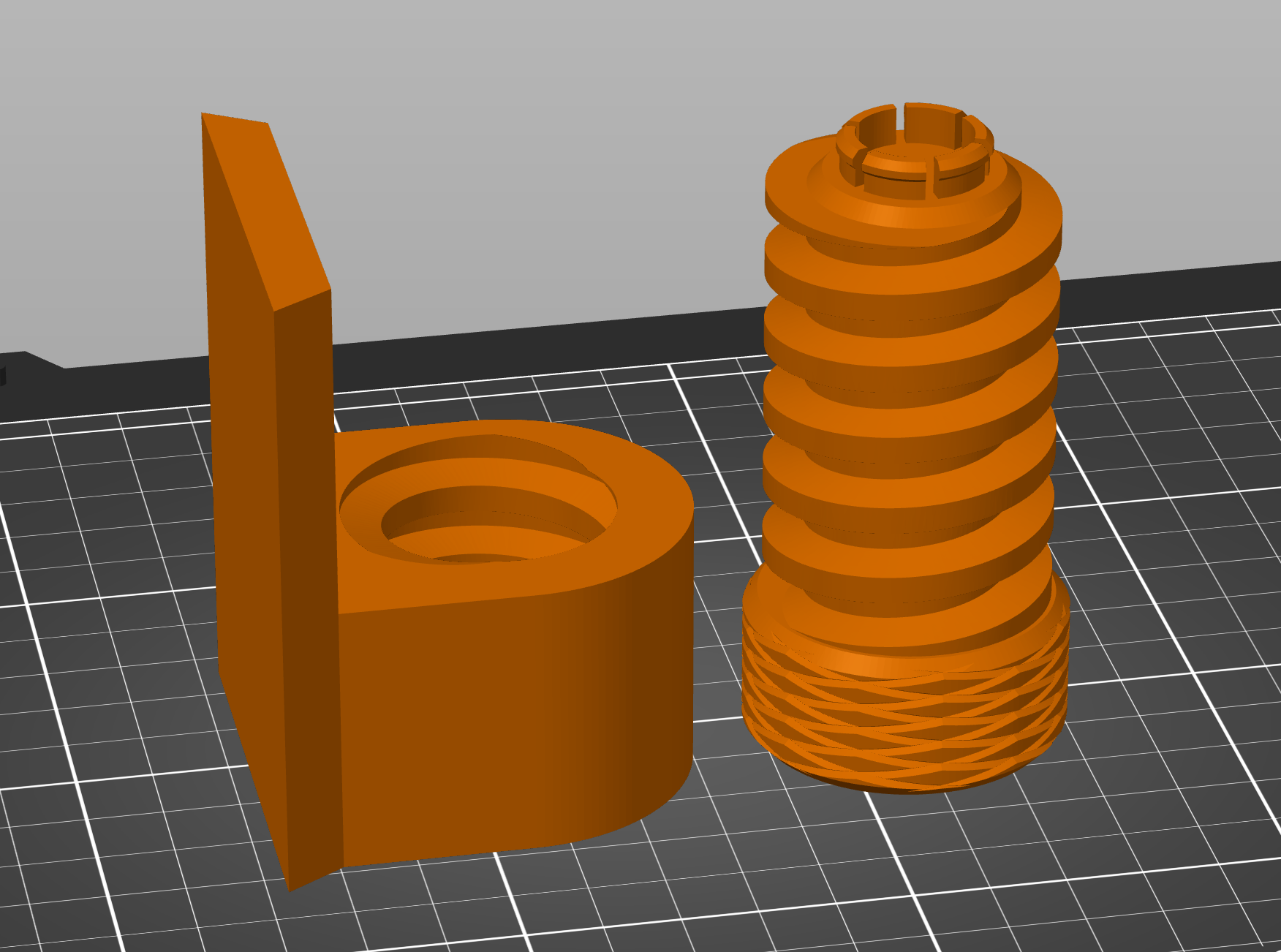 Below Desk Cup Holder by furrfu Download free STL model