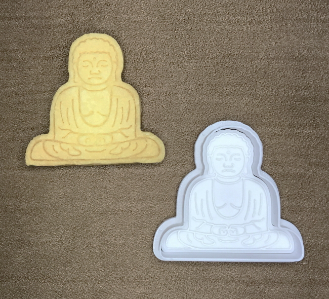 Great Buddha cookie cutter