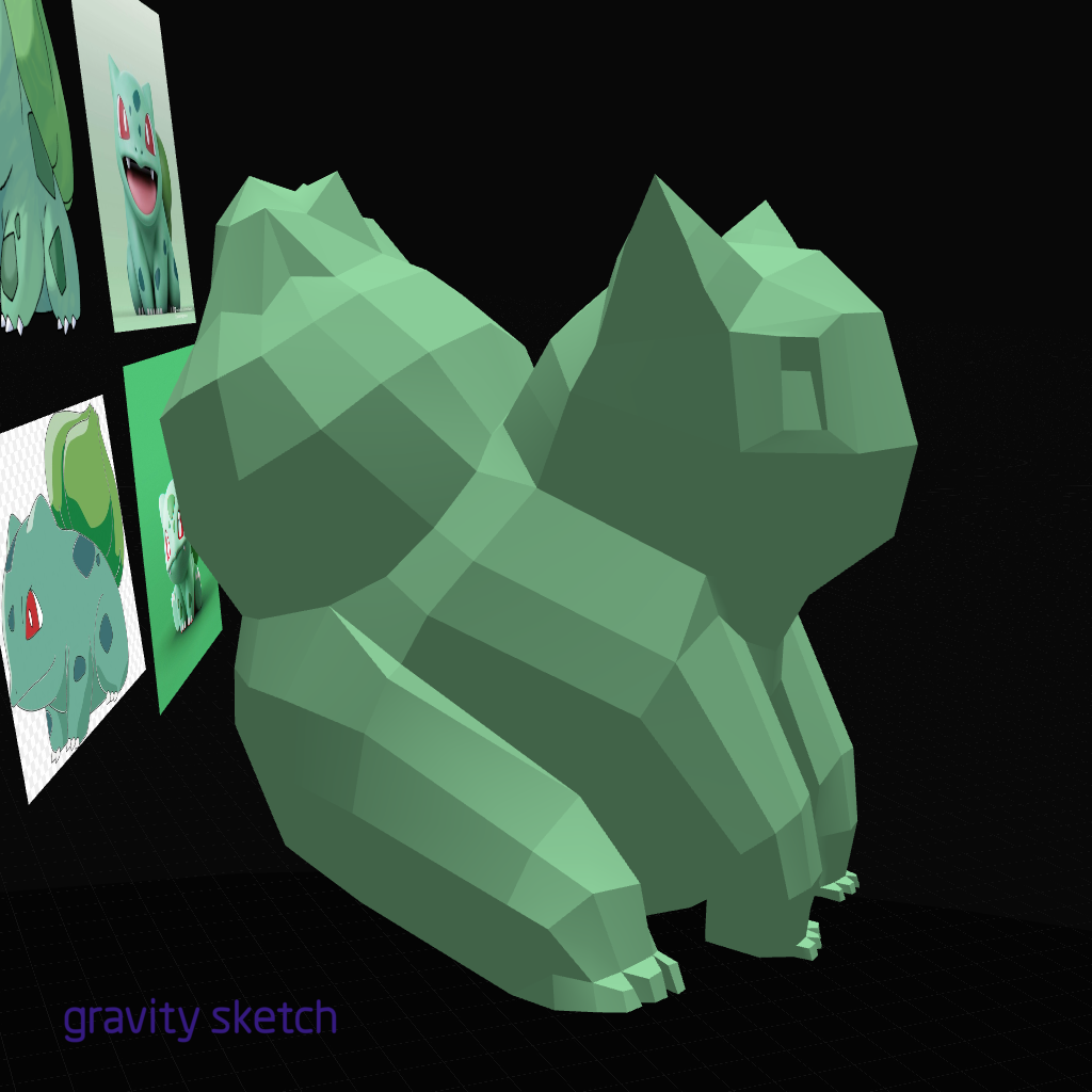 Low Poly Bulbasaur por ThinAir3D | Descargar modelo STL gratuito | Printables.com