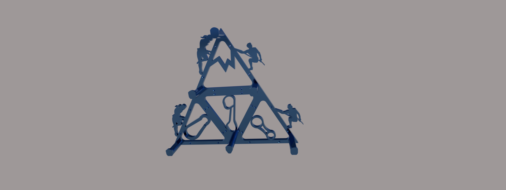 designer clothes hanger mountaineering