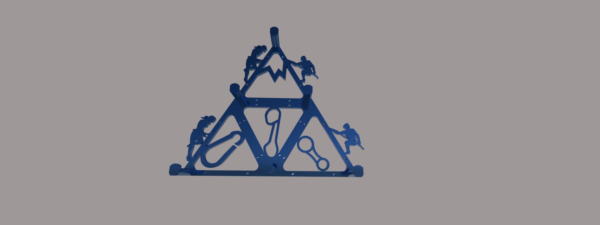 Designer Clothes Hanger Mountaineering By 3D TISK Download Free STL