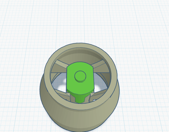 Vacuum Turbine for 130 dc Motor