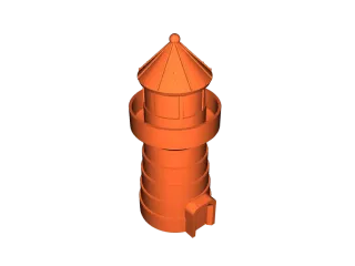 Easy to Print Lighthouse by Christian Abeler | Download free STL model ...