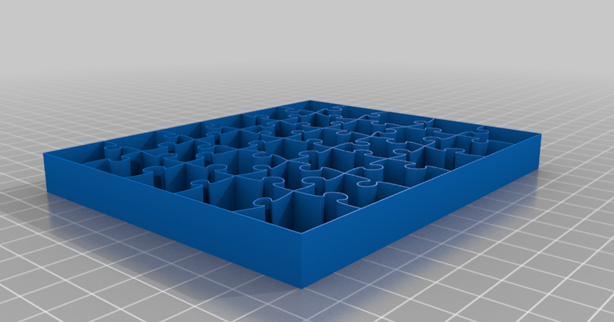 Jigsaw generator por Fujin Raijin | Descargar modelo STL gratuito ...
