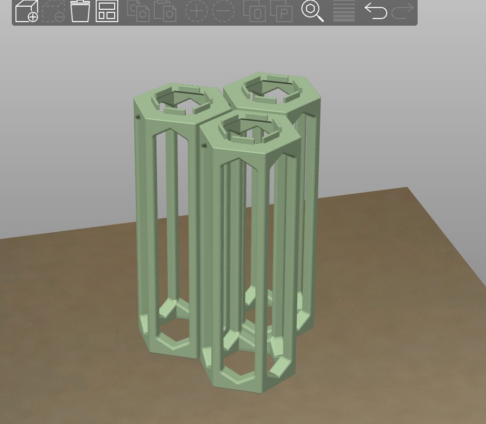 Gravitrax compatible 70mm and 140mm towers