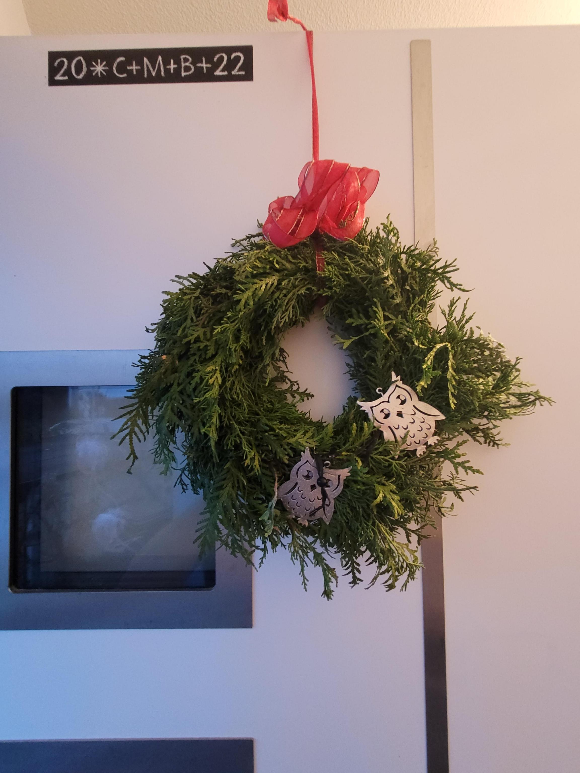 advent wreath holder  - Adventskrankhalter