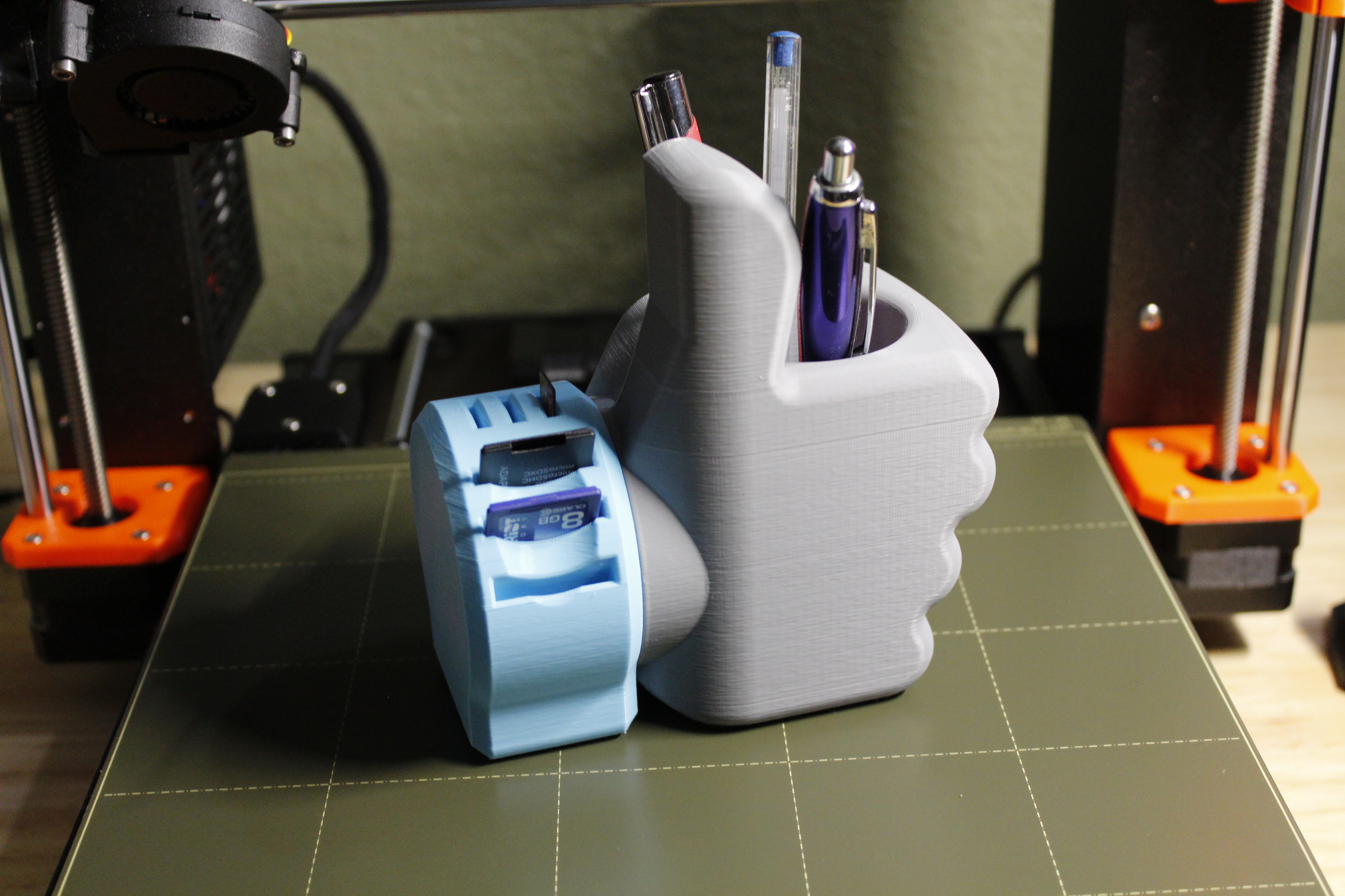 Like Button - Pen and SD Card Holder