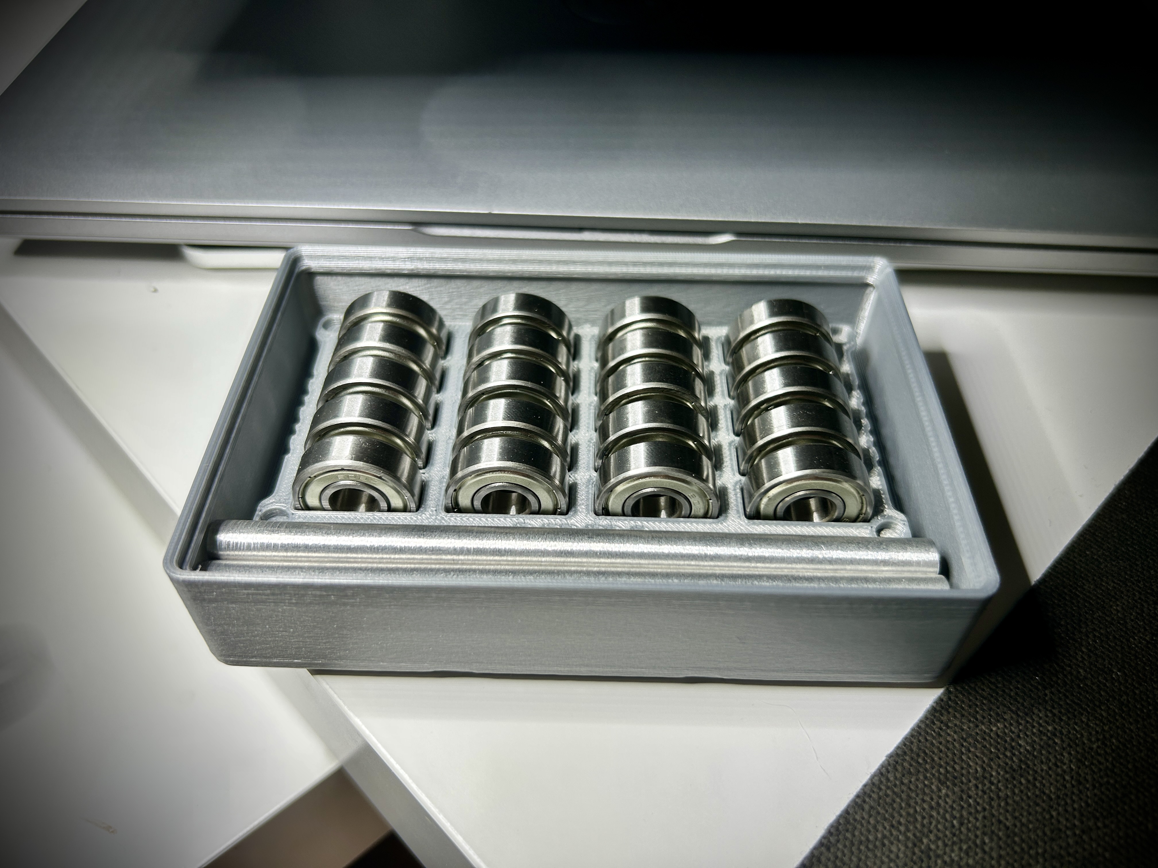 Gridfinity Compliant 608 Bearing Case