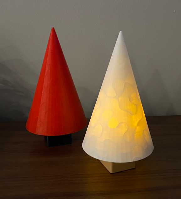 Light-up Christmas Tree Table Ornament