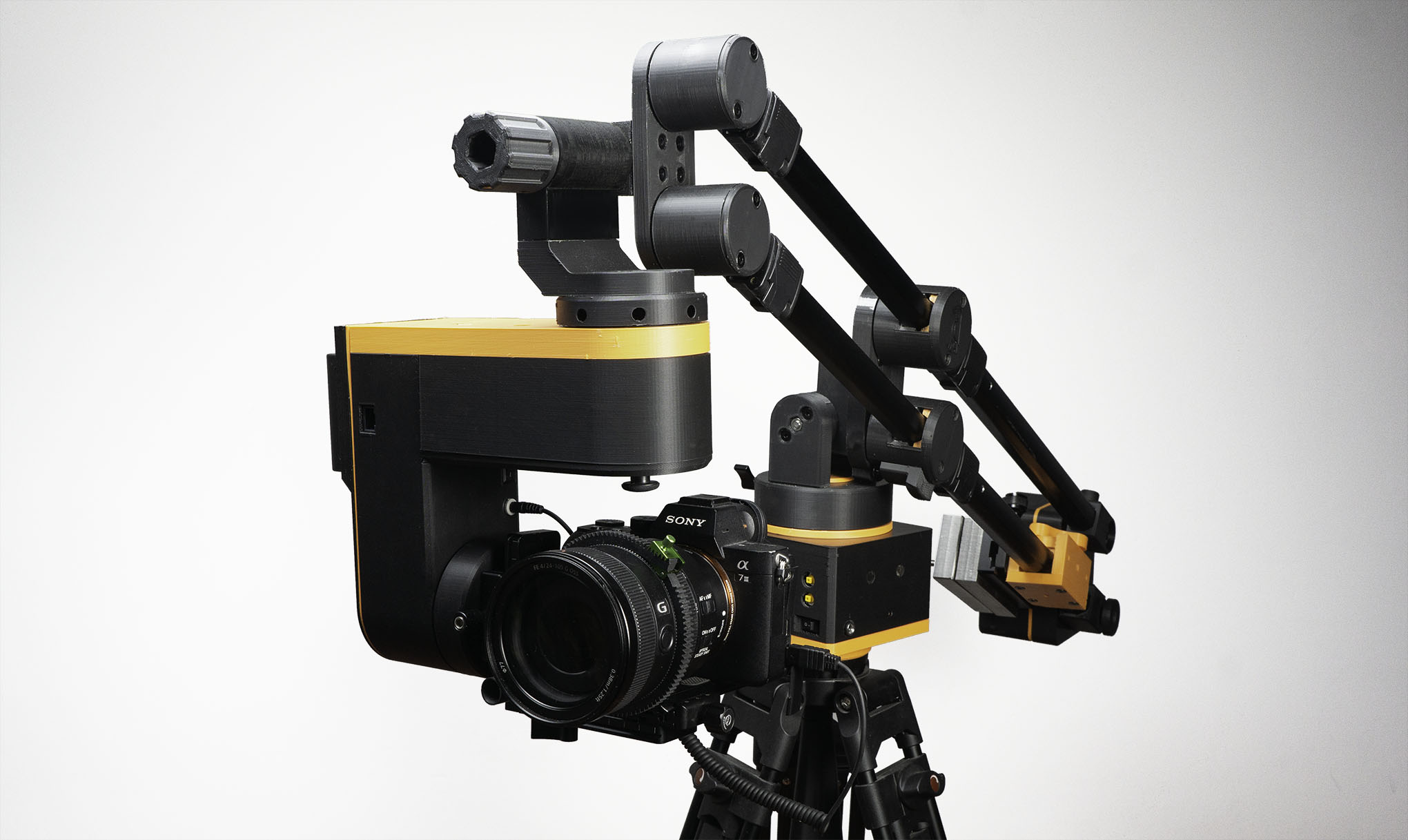 Motorized Mini Camera Jib by Colin Henderson Download free STL model