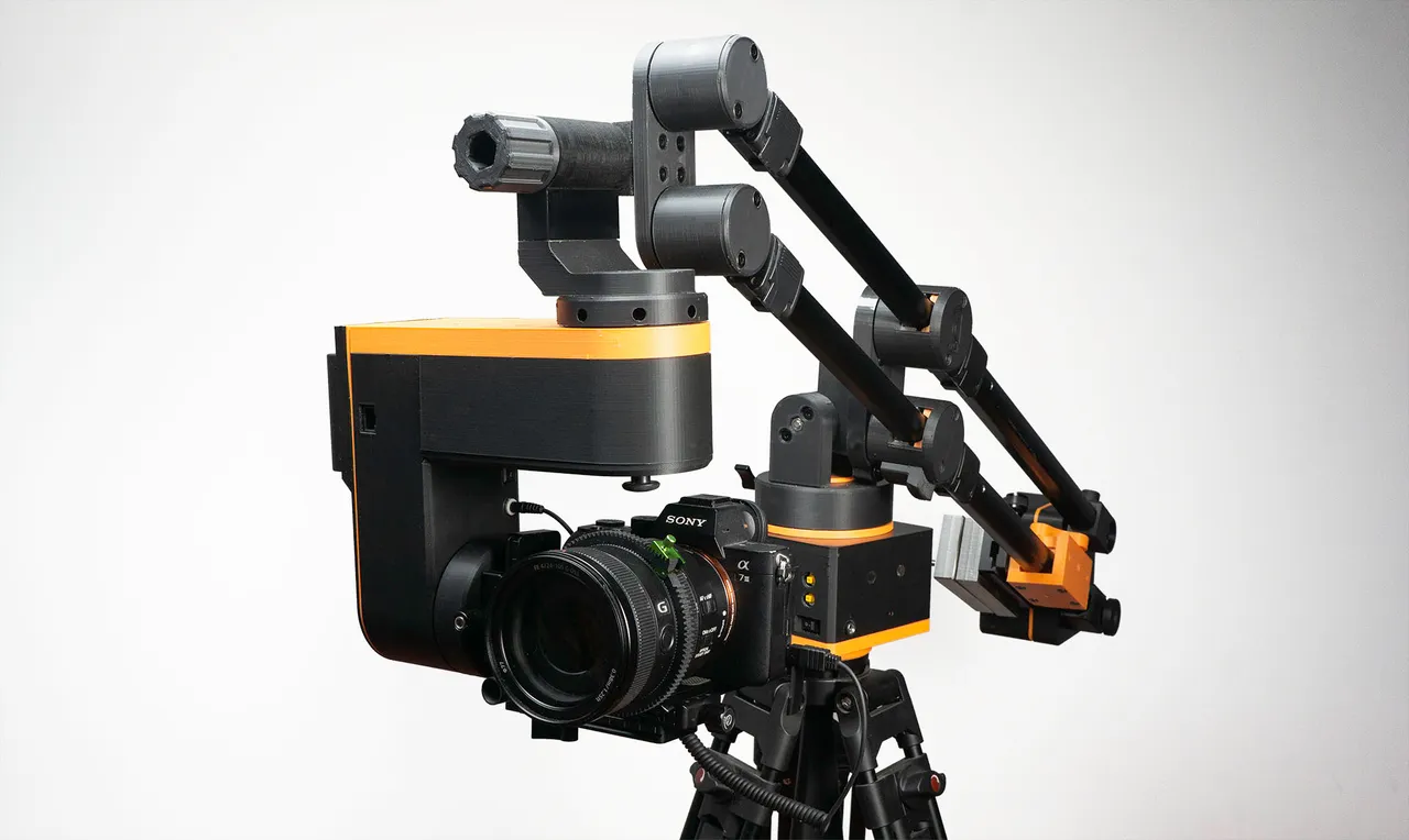 Motorized Mini Camera Jib by Colin Henderson | Download free STL