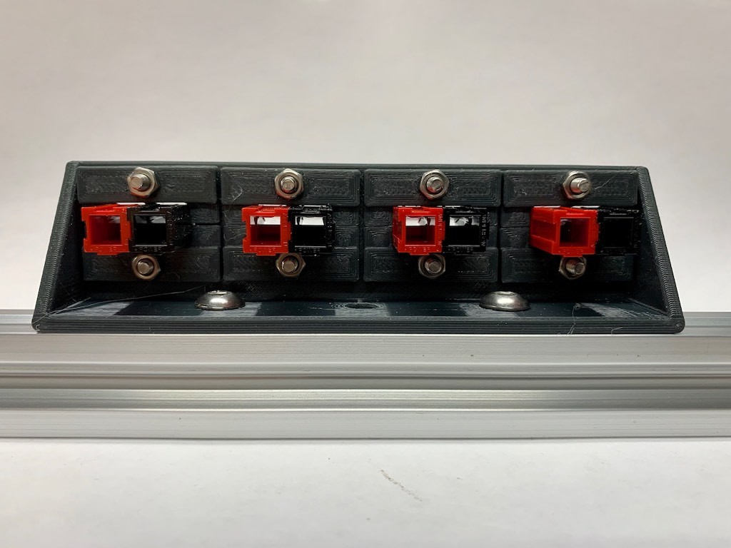 Miniatura 3 do modelo 3D Anderson Powerpole faceplates/angle brackets
