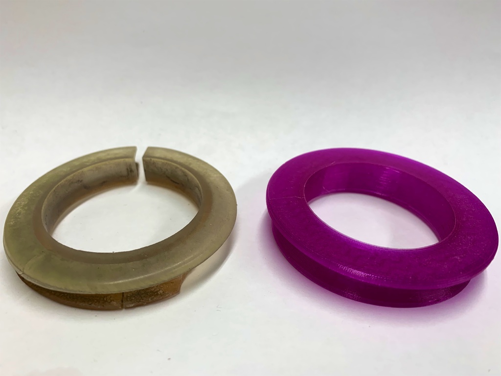 Glass Patio Table Umbrella Hole Grommet by vatbrain Download free STL