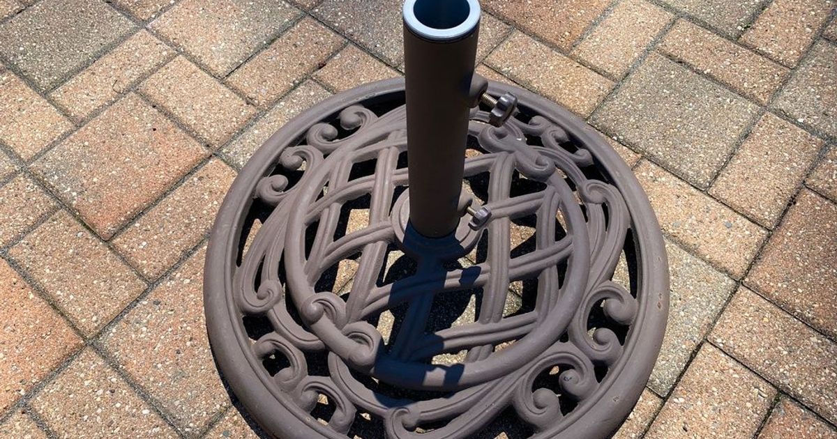 Patio Umbrella Stand Top Spacer by vatbrain Download free STL model