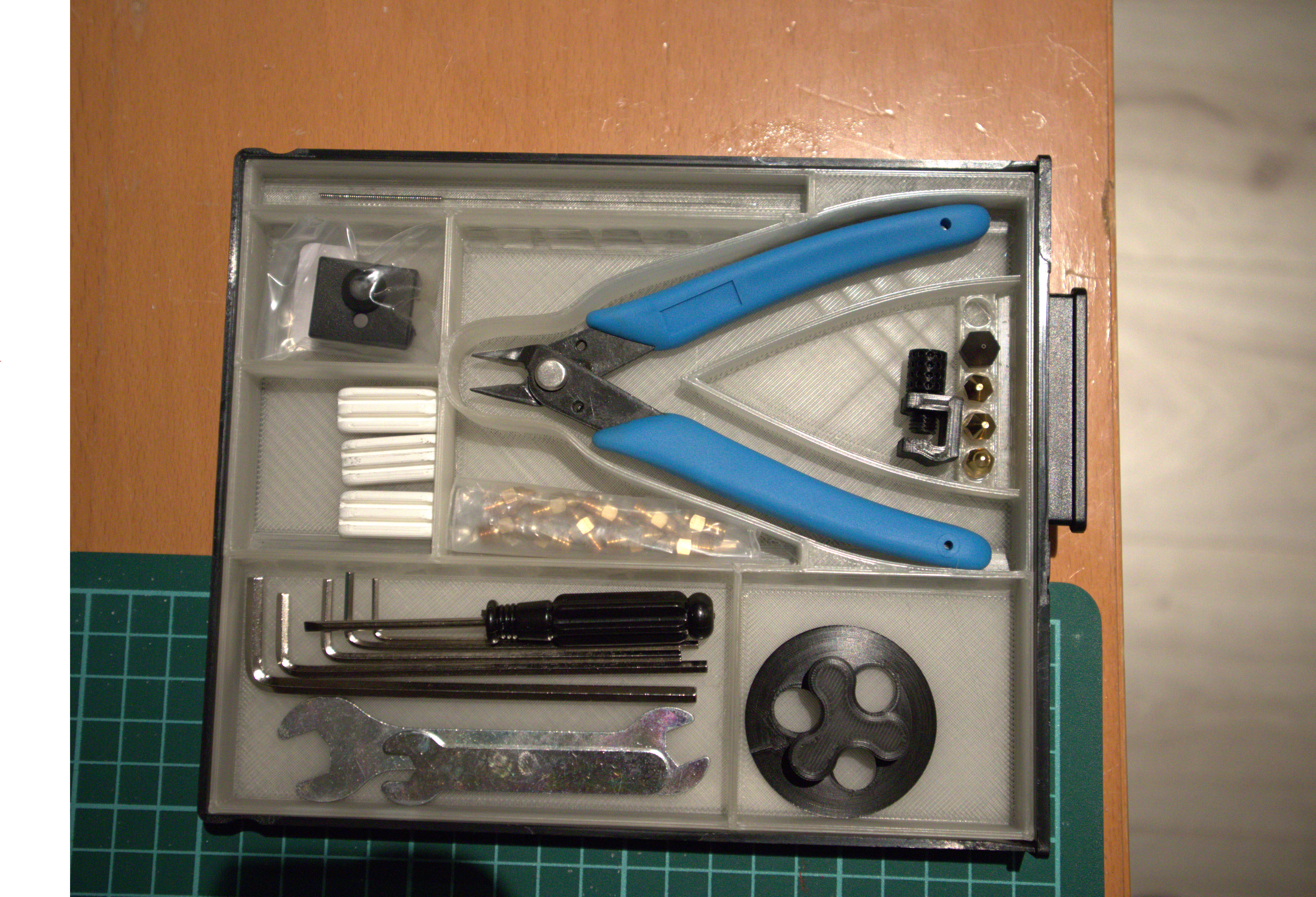 Ender 3 S1 Pro tray insert remixed 3D model thumbnail